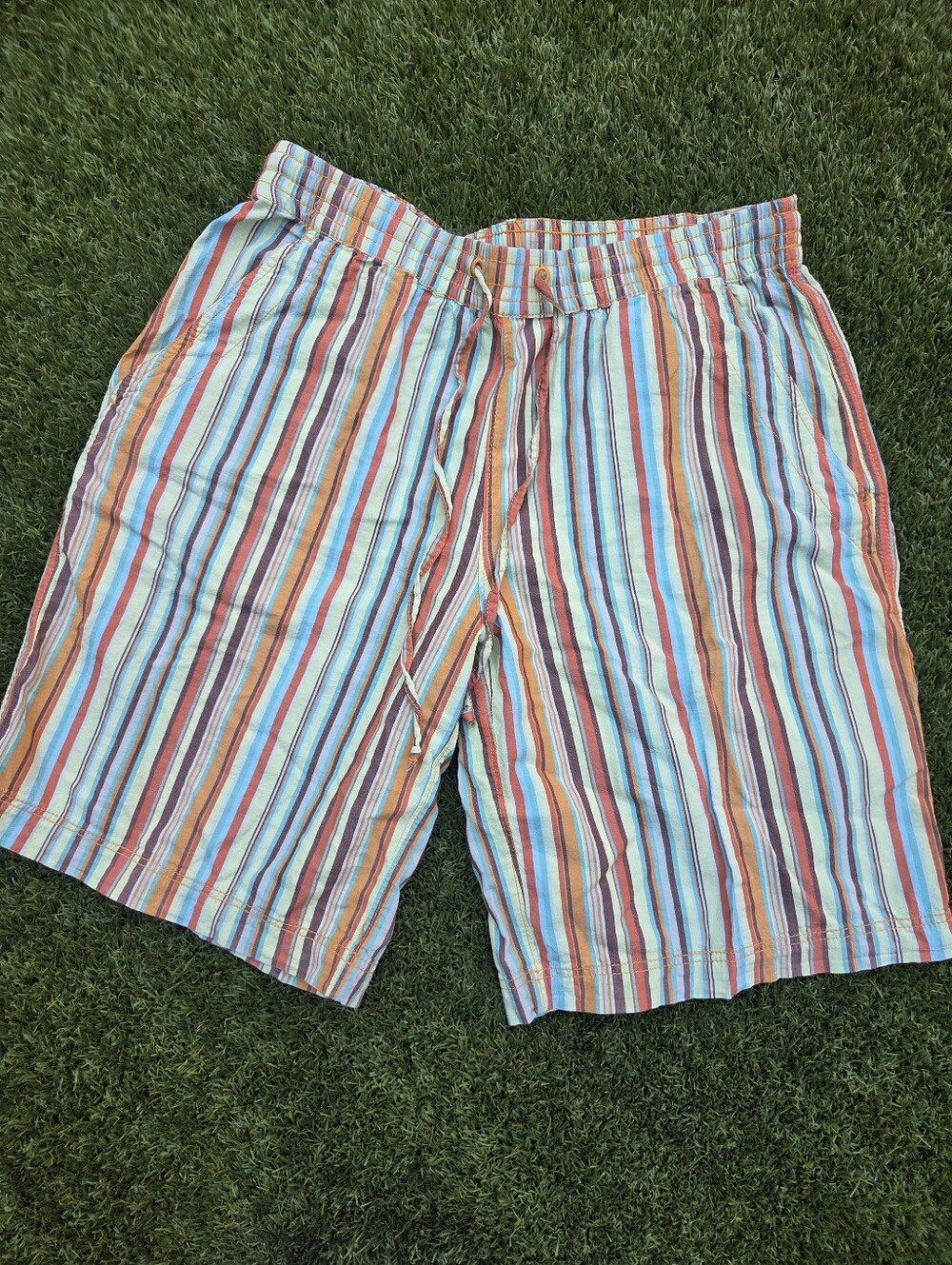 Free people - Striped Lightweight Board Shorts - Small - Like New
